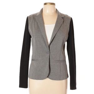 ❗️SALE❗️Gray & Navy Blue Casual Blazer